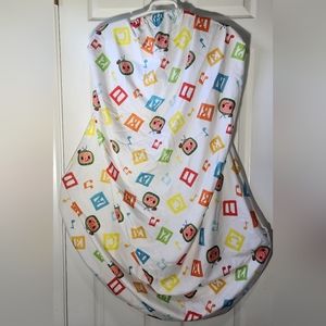 Cocomelon colorful baby crib sheet juvenile bedding